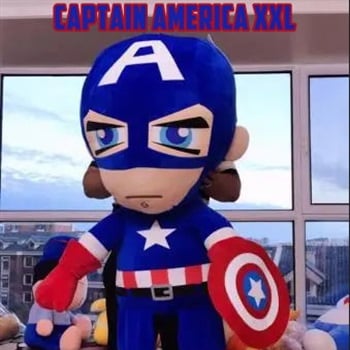  Captain America Plüschtier XXL...