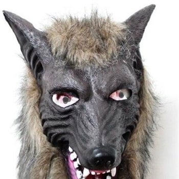  Wolf Maske Kostüm Halloween...