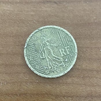  10 Euro - CENT Münze 2000...