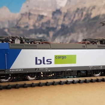 Modellbahn Spur N: E-Lok bls cargo BR 185 Angel Trains
