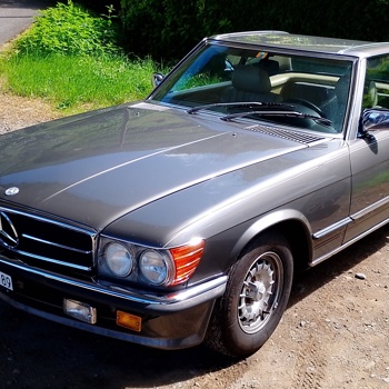 R107 Sl 380 Cabrio von 1981 Bild 2