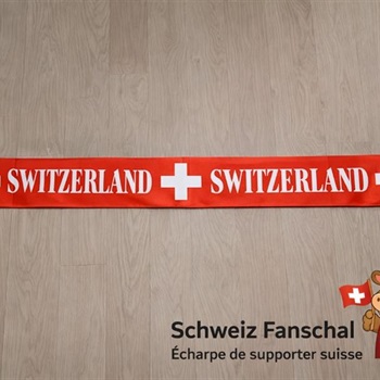 Schweizer Fanschal Switzerland Schal Fanartikel Bild 2