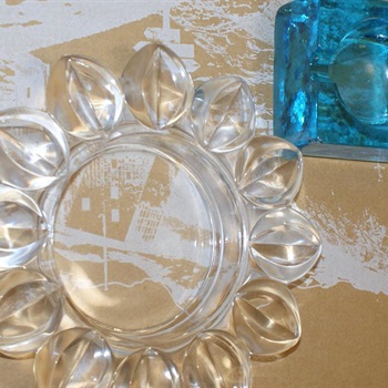 6 Div Kerzenhalter aus Glas   18,00 VB Bild 4