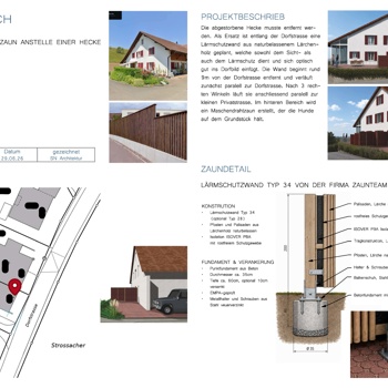 Kleiner Um- / An- / Ausbau geplant? Wir erstellen Baugesuche