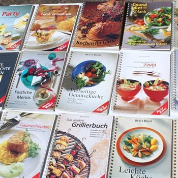 E.Bosch B.Bossi 24 Bücher,1 Wok,13...