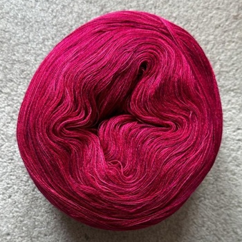 Ultra-Weiches Kaschmirgarn, 300 g, roter Farbverlauf Bild 2