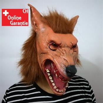  Werwolf Maske Wolf Tiermaske...