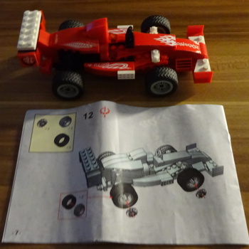 Rennwagen Turbo Power Bausteine Set 861101 Bild 2