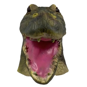 Krokodil Maske Alligator Latex Fasnacht Horror Bild 2