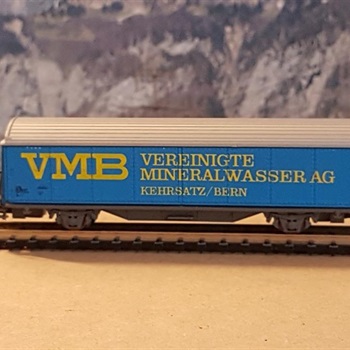 Modellbahn Spur N: Schiebewandwagen VMB Kehrsatz