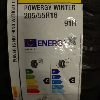 Winterpneu / Winterreifen 205/55 R16 91H Pirelli Powergy