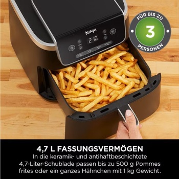 Ninja Heissluft-Fritteuse Pro schwarz 4.7 l Bild 4