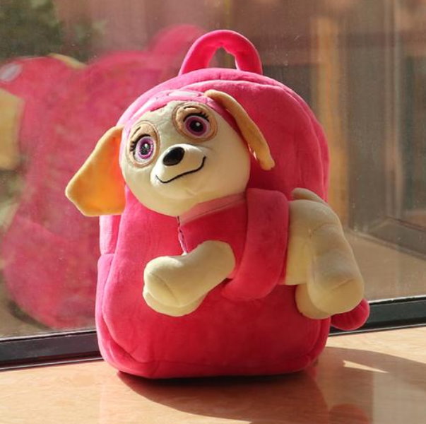 Paw Patrol Kinder Rucksack - Skye & Chase Design Mit Glitzer