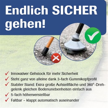 Trusty Cane LED der Gehstock für mehr Sicherheit Bild 3