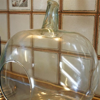 Blumen Topf Glas Apfel 33x 26 Bild 2
