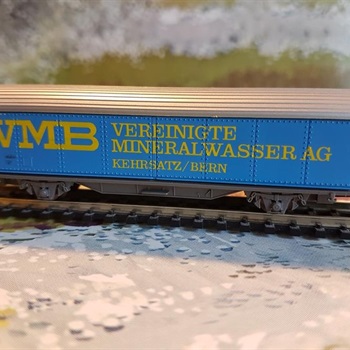 Modellbahn Spur N: Schiebewandwagen VMB Kehrsatz Bild 4