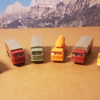 Spur N, WIKING Modellautos: LKW-Set Mercedes / Magirus Deutz Bild 2