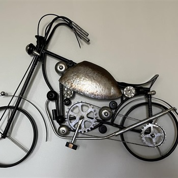  Motorrad Wandbild