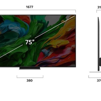 LG-TV 75QNED87A6B 75", 3840 x 2160 (Ultra HD 4K) WM-Aktion Bild 3