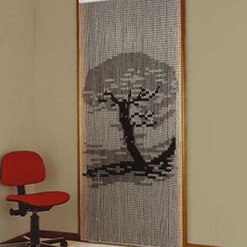 Aluminiumketten-Vorhang eloxiert mit Design Bild 3