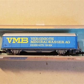 Modellbahn Spur N: Schiebewandwagen VMB Kehrsatz Bild 3