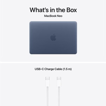 13" MacBook Neo (A18 Pro) 5C GPU /256 GB / 8 GB Indigo Bild 3