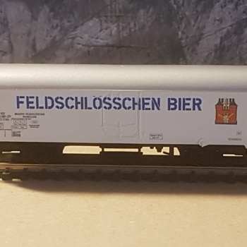Modellbahn Spur N: 3er-Set Kühlwagen Bell + Feldschlösschen Bild 3
