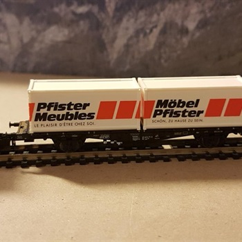Modelleisenbahn Spur N:  Taschen- und Tragwagen Bild 3
