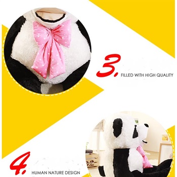 Panda XXL Bär 260cm XXXL Plüschtier Pandabär Teddy Bild 3
