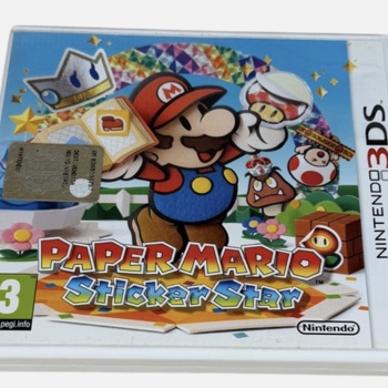 Nintendo 3Ds Paper Mario Sticker Star. Spiel mit OVP