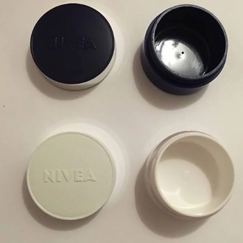 2er Set Nivea Creme Dose leer