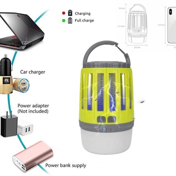Moskito UV-Lampe Mücken Insekten Vernichter 2in1 Bild 4