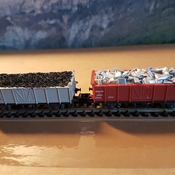 Modellbahn Spur N: Club-Set SBB Hochbordwagen L7 Bild 3