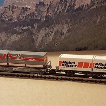 Modelleisenbahn Spur N:  Taschen- und Tragwagen