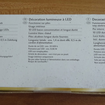 LED-Lichtdekoration "Kugelgitter" von Melinera Bild 2