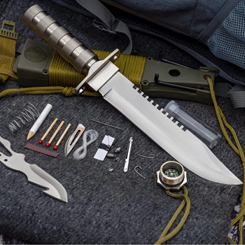 Maxam 12 tlg. Survival Messer Set Überleben Knife Bild 3