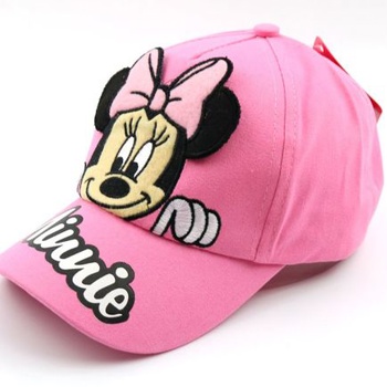 Disney Minnie Maus Kinder Cap Pink Verstellbar