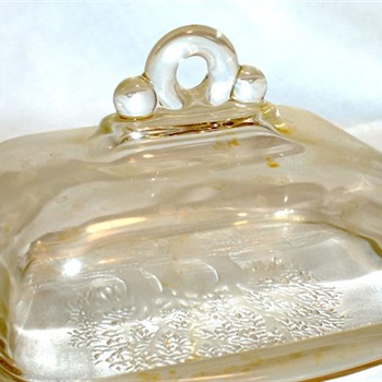 Butterdose aus Glas    15,00 VB Bild 2