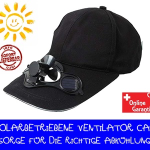  Baseball Cap Solar Mütze Kappe...