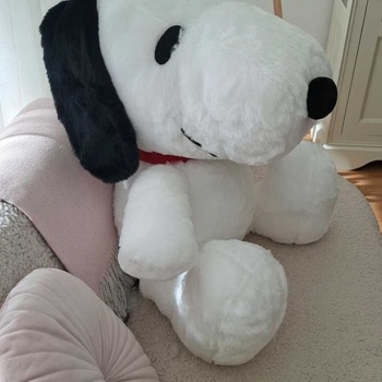 Snoopy Plüschtier XXL 80 cm Kuscheltier Peanuts Bild 2