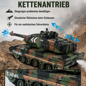 RC Panzer im Massstab 1:24 Ferngesteuerter Tank Spielzeug Bild 2