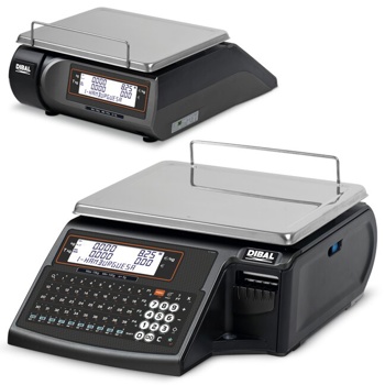 Etikettierwaage Dibal D-545, geeicht