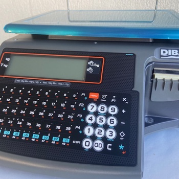Etikettierwaage Dibal D-545, geeicht Bild 2