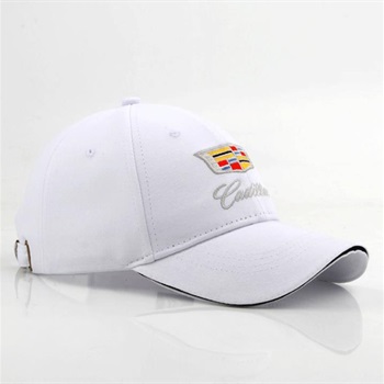Cadillac Cap Mütze Kappe Schwarz Weiss Auto Bild 3