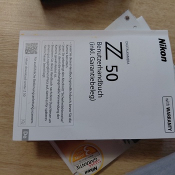 Nikon Z 50 Digitalkamera inkl. Handbuch guter Zustand Bild 3