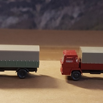Spur N, WIKING Modellautos: 6 LKWs Mercedes / Magirus Deutz Bild 4