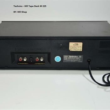 Auto Hifi Shop + Elektron TECHNICS-RS-M225 Tape Deck...