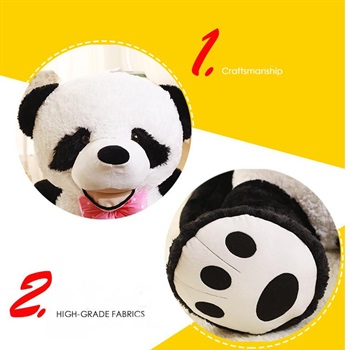 Panda XXL Bär 260cm XXXL Plüschtier Pandabär Teddy Bild 2