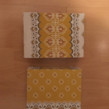 Stoffdeko Box