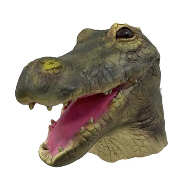  Krokodil Maske Alligator Latex...